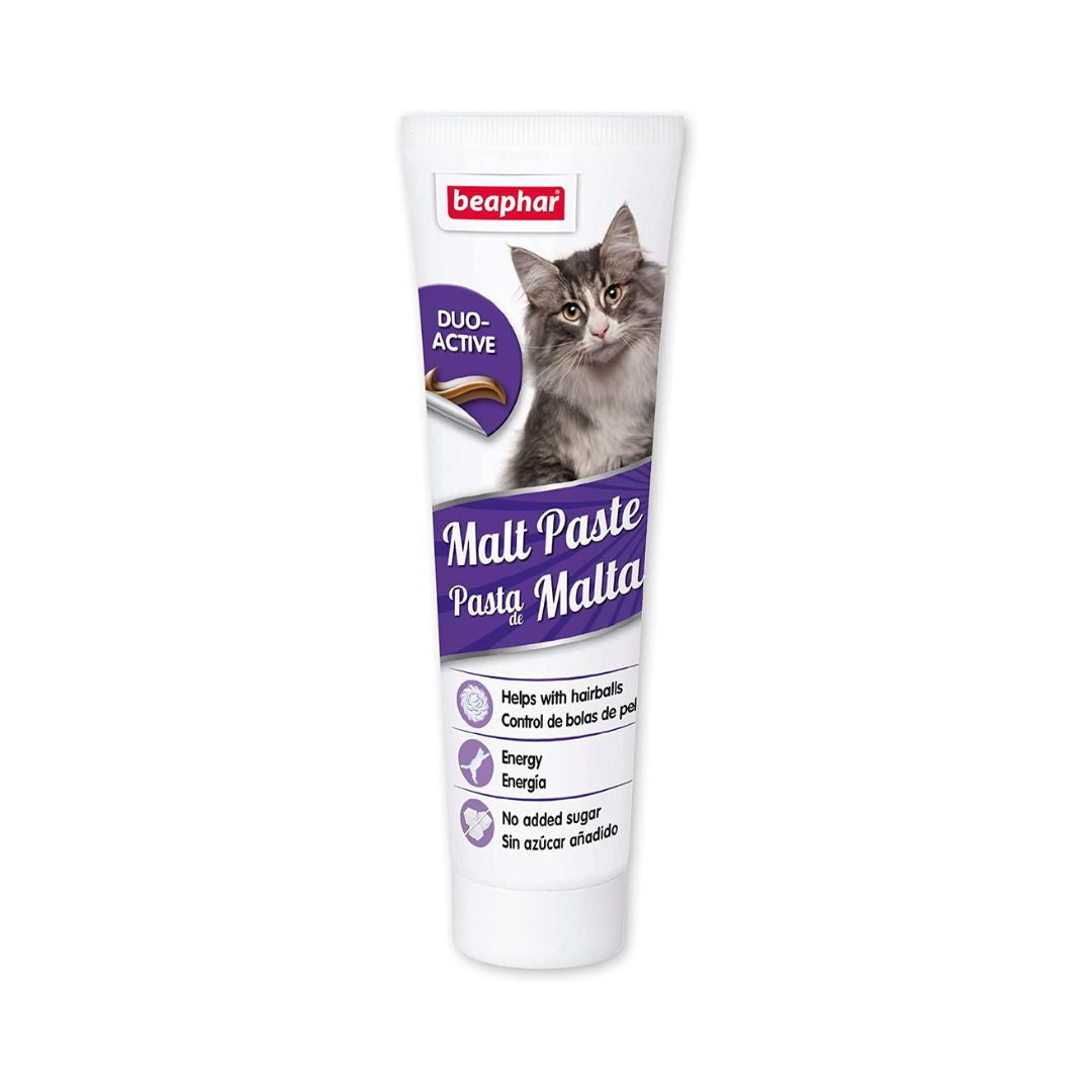 Beaphar Malt Paste Anti-Hairball For Cats - front packaging
