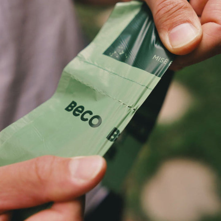 Beco Poop Bags for Dogs - Mint Scented, Eco-Friendly, Strong & Durable  - How To use 