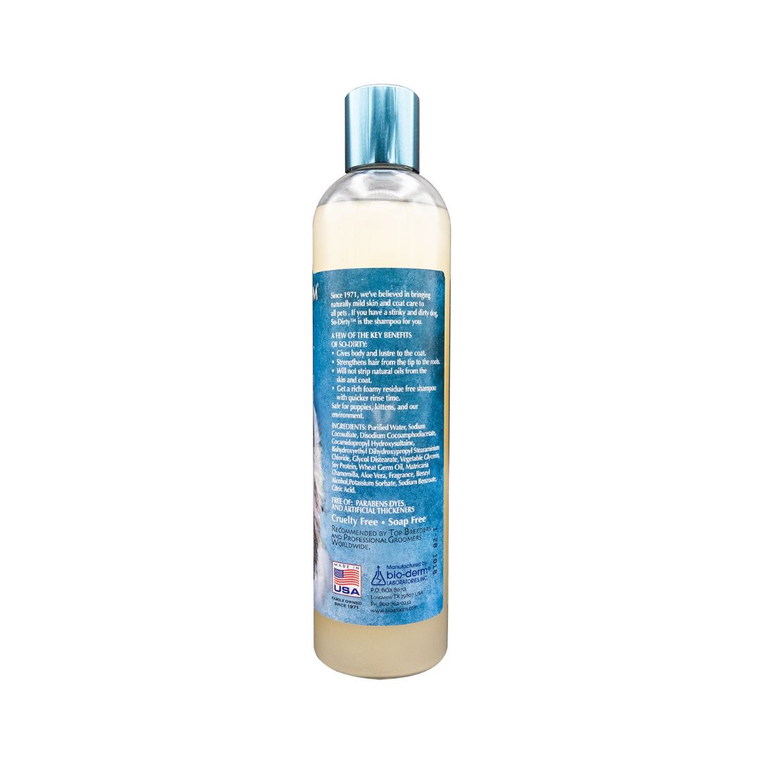 Bio Groom So-Dirty Deep Cleansing Dog Shampoo - Side Bottle