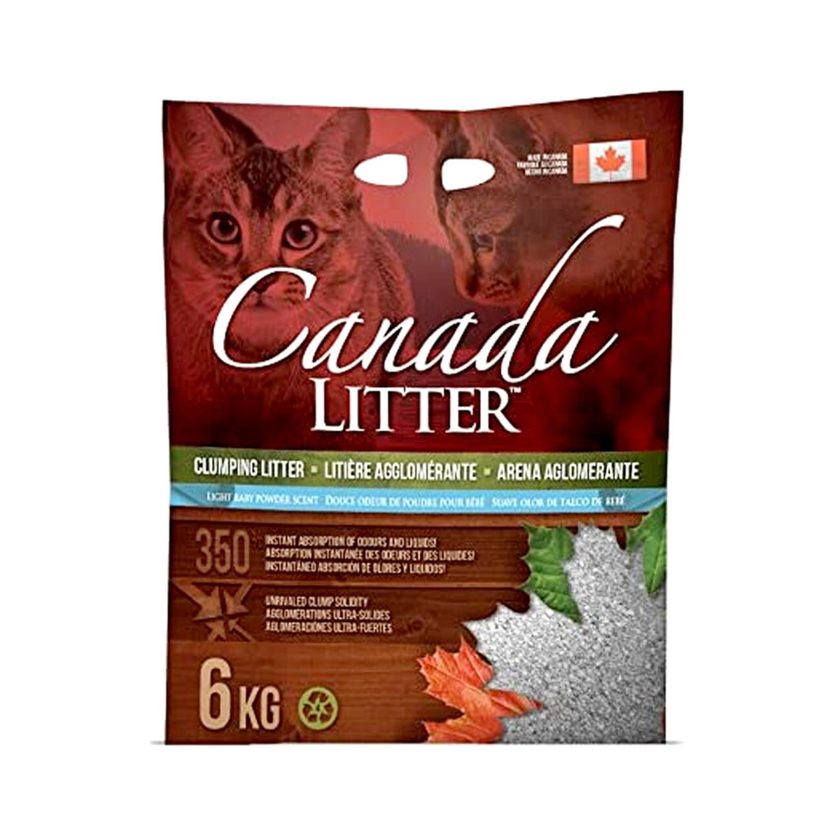 Canada Litter Baby Powder Clumping Cat Litter