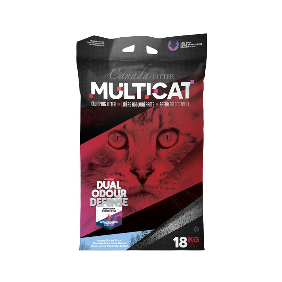 Canada Litter Multi-Cat Alpine Fresh Cat Litter 18kg