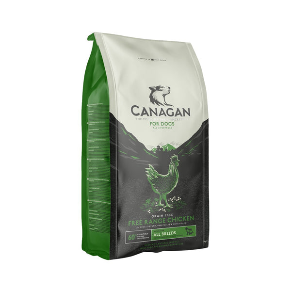 Buy Canagan Free Range Chicken Dog Dry Food | Front Bag