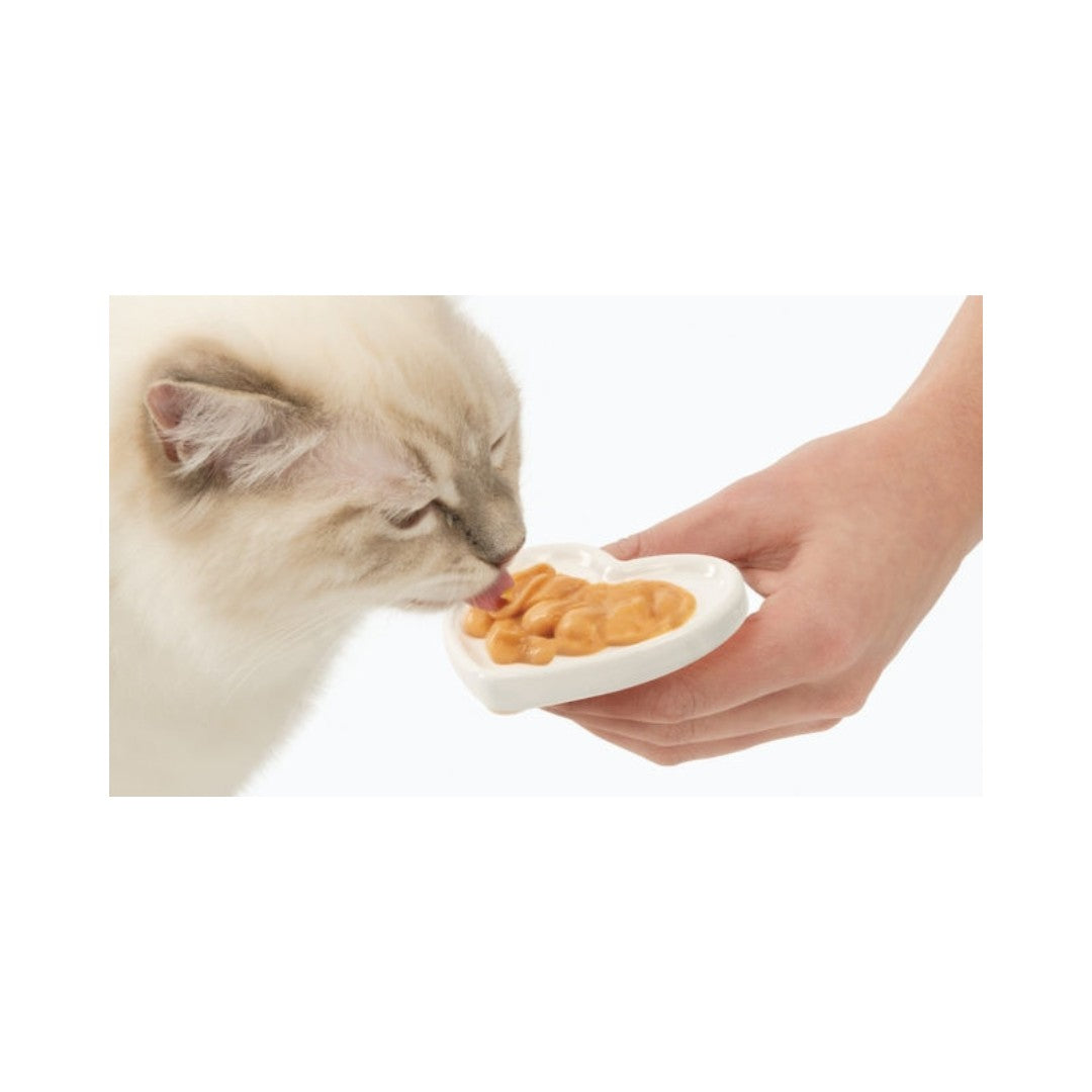 Catit Creamy Salmon & Prawns Lickable Cat Treats - product view 2