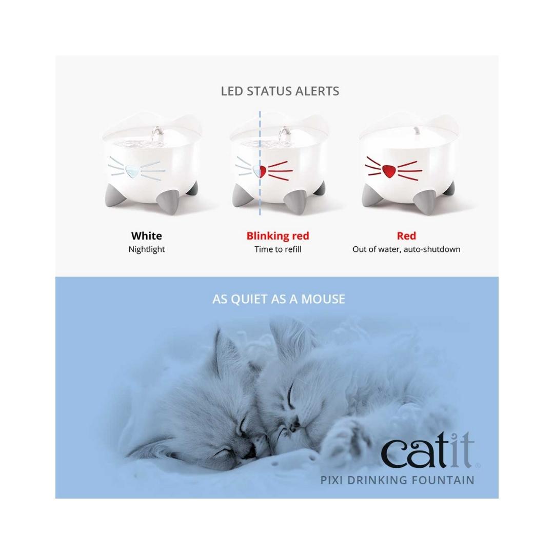 Catit PIXI Cat Drinking Fountain, 2.5 L - product view 7