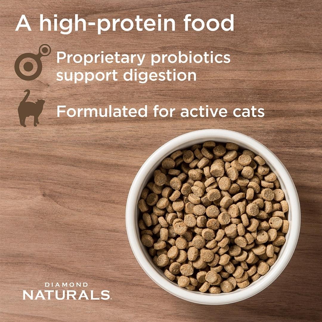 Diamond Naturals Active Cat Chicken Meal & Rice Food - product image 3