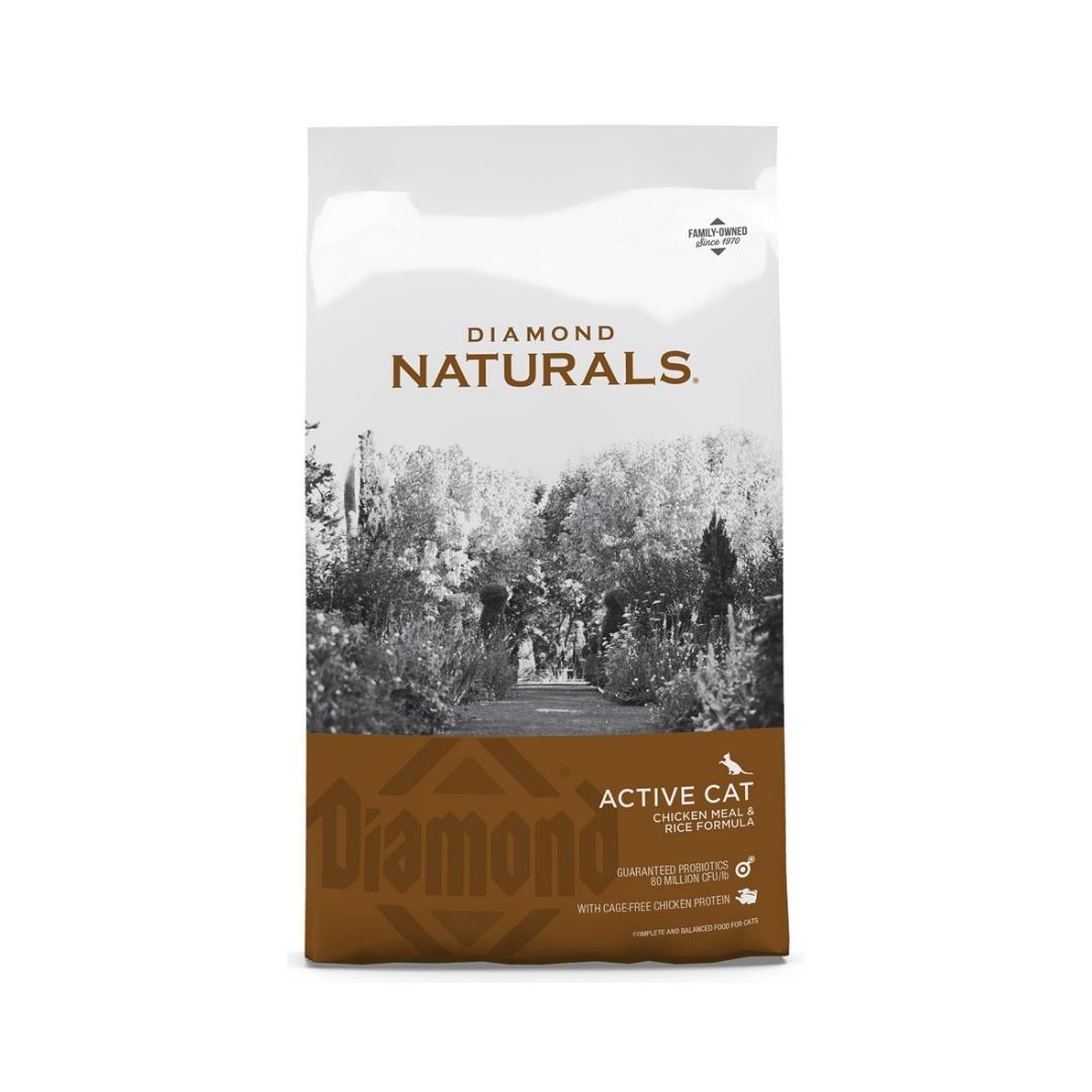 Diamond Naturals Active Cat Chicken Meal & Rice Food
