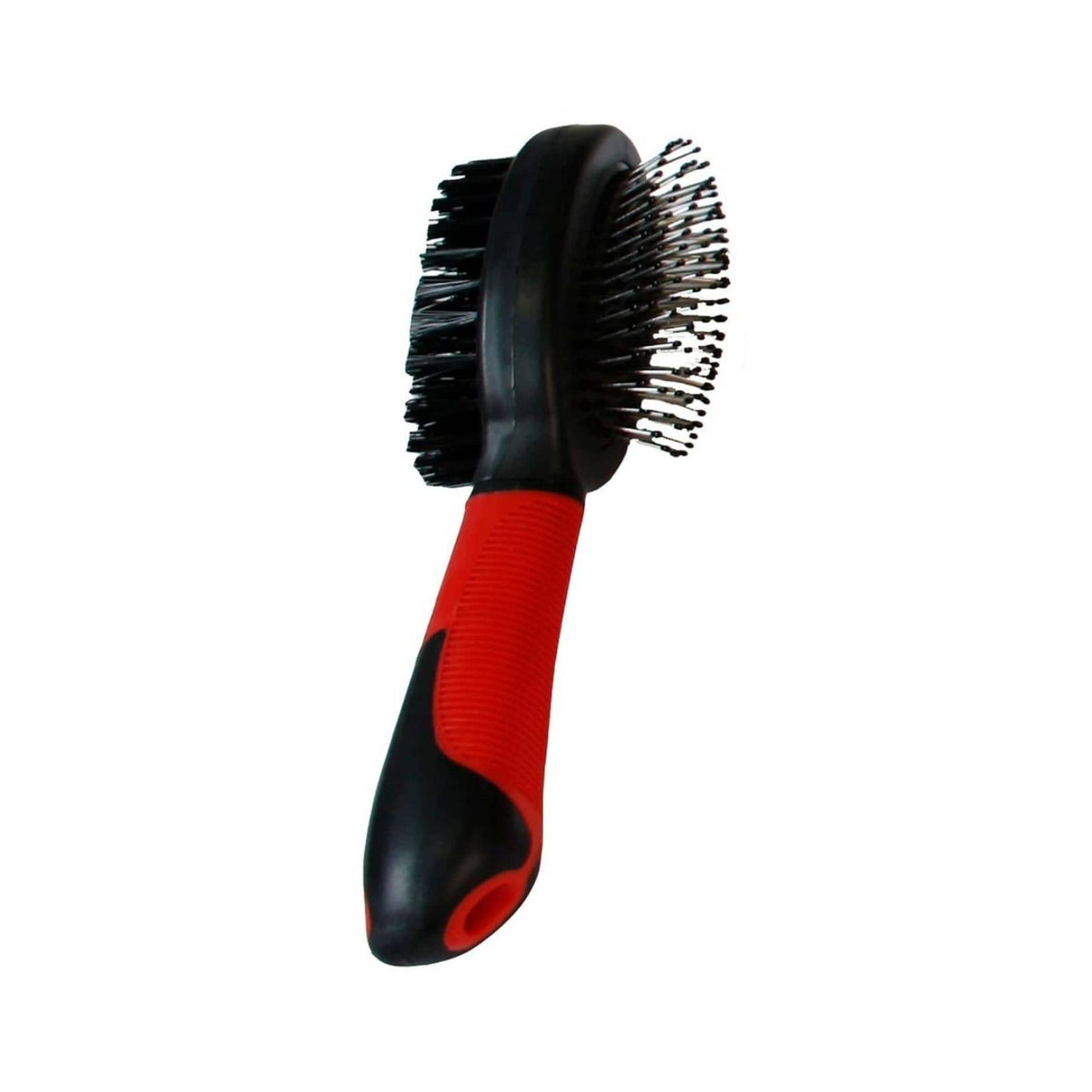Flamingo Dog Bristle & Pin Brush - Dual-Sided Grooming Brush for Dogs - Large Size