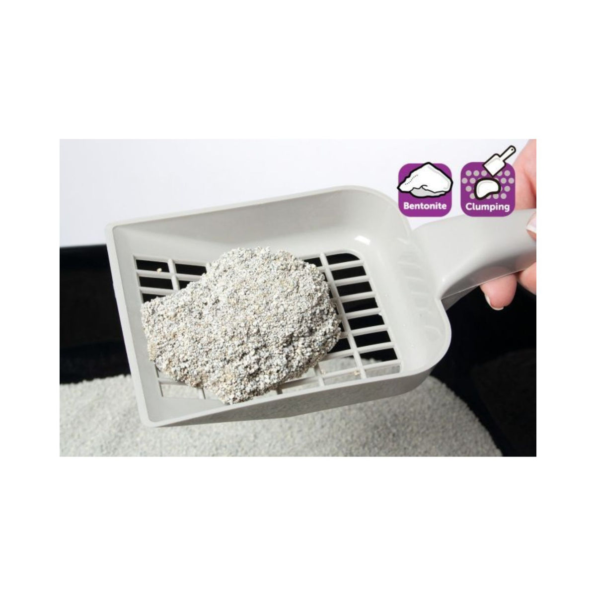 Flamingo Cat Litter Baby Powder Scent for Cats A natural and pleasant baby powder-scented clumping litter for cats from Flamingo 2.