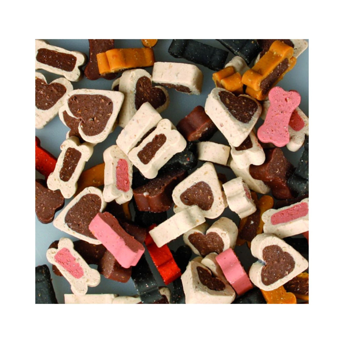Flamingo Chew'n Chicken with Lamb & Fish Mix Dog Treats - Soft Textured Training Treats for All Breeds. Treats Size and Shape