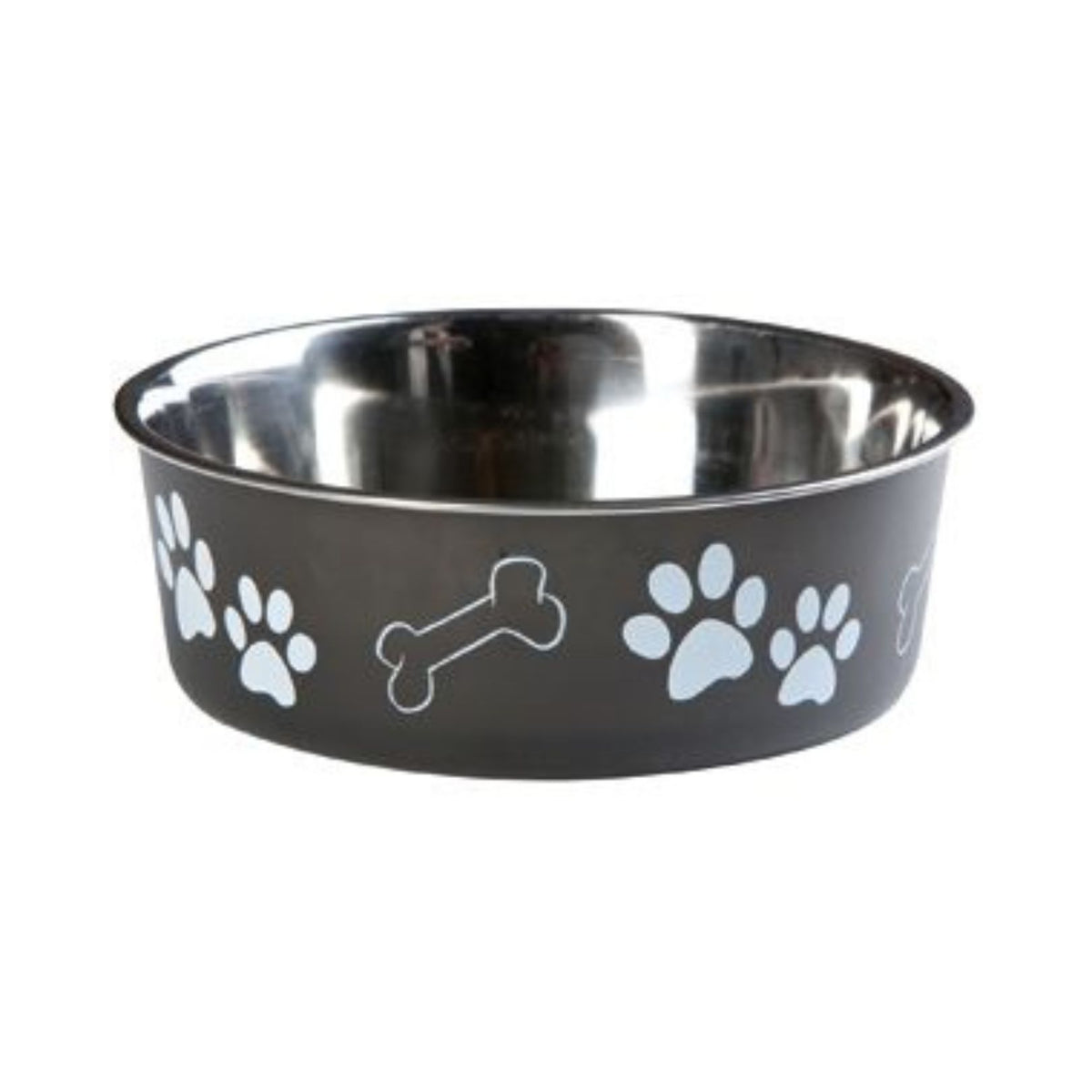 Flamingo Dog Bowl Bella Kena in Dubai – Stylish & Durable Dog Bowls - Black