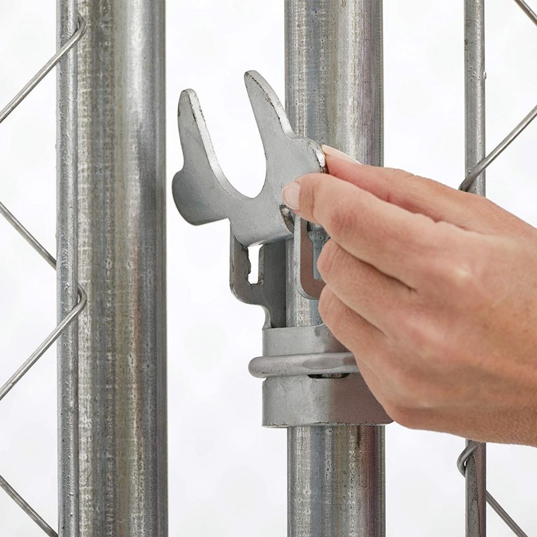 MidWest K9 Steel Chain Link Portable Kennel Petz.ae 2