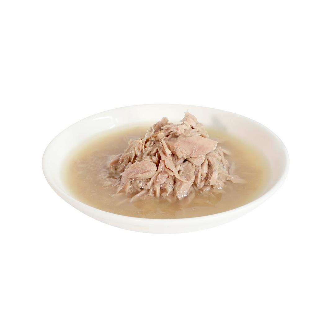 Kit Cat Complete Cuisine Tuna and Salmon in Broth 150g is a high-quality, nutritious, complete meal perfect for all life stages and fussy eaters Full.