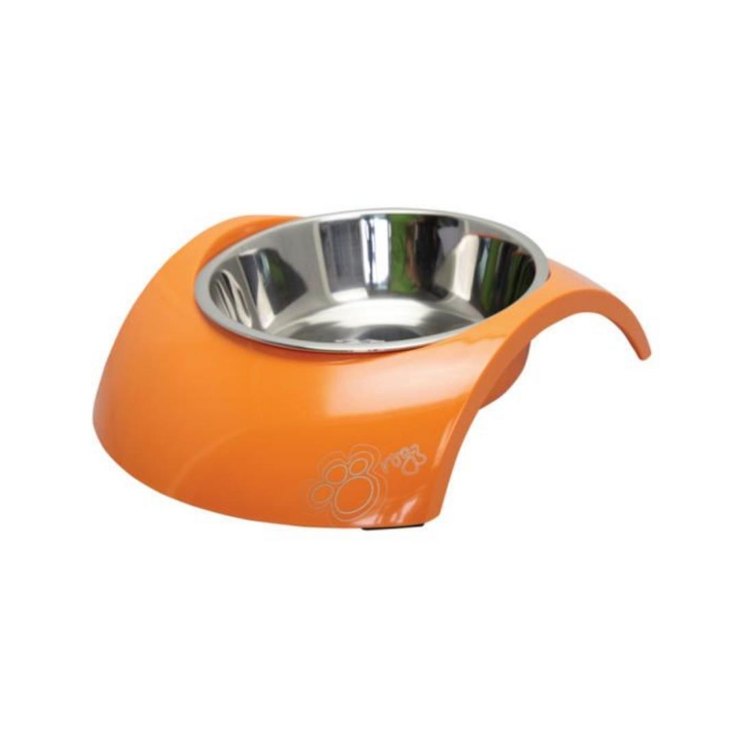 Rogz Luna Dog Bowl Multiple Colors Petz.ae Dubai Pet Store Orange