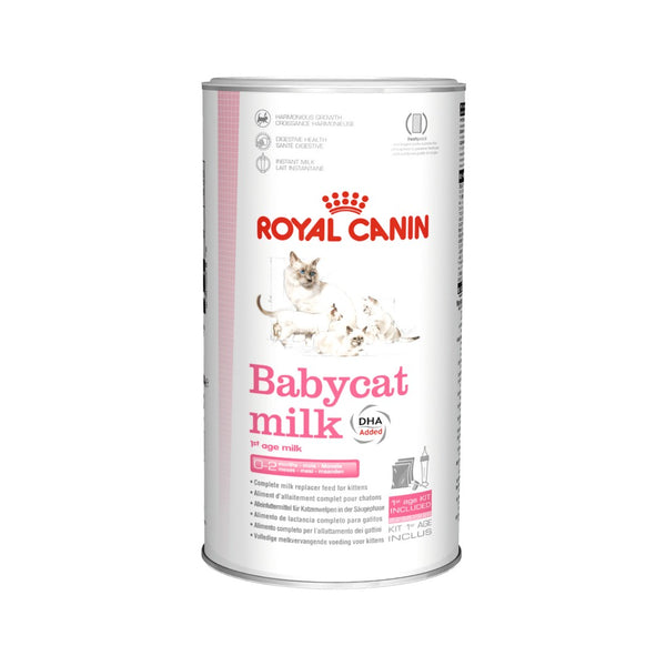 Nurture your precious kittens with Royal Canin Babycat Milk Powder Replacer Feed, specially formulated for newborns up to 2 months old and crafted to promote balanced growth during their crucial early stages.