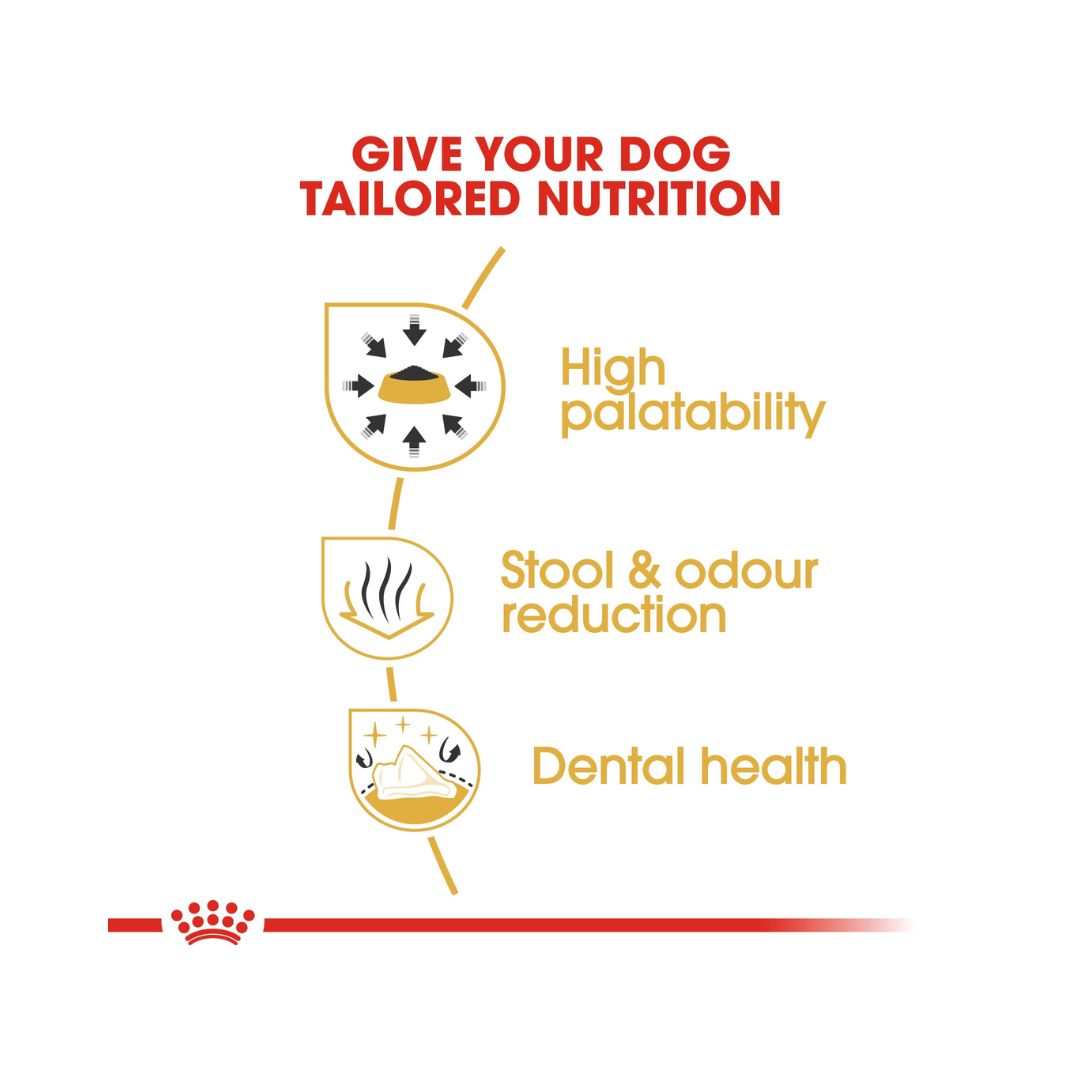 Royal Canin Chihuahua Adult Dog Dry Food, 1.5kg bag - Benefits