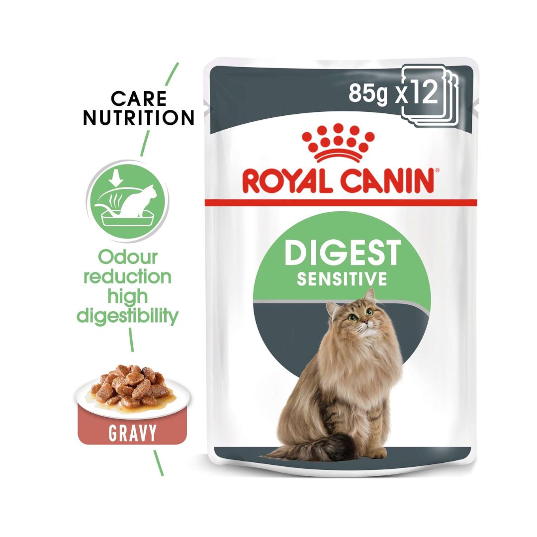Buy Royal Canin Digest Sensitive Gravy Cat Wet Food care nutrition