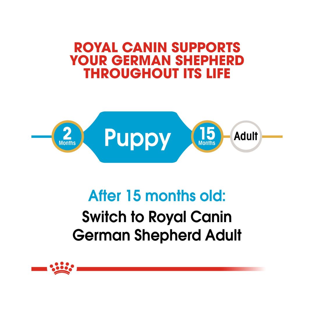 Royal Canin German Shepherd Puppy Dry Food - Age
