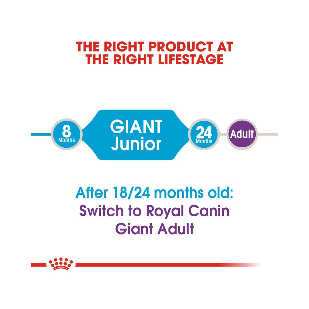 Royal Canin Giant Junior Dog Dry Food - Age