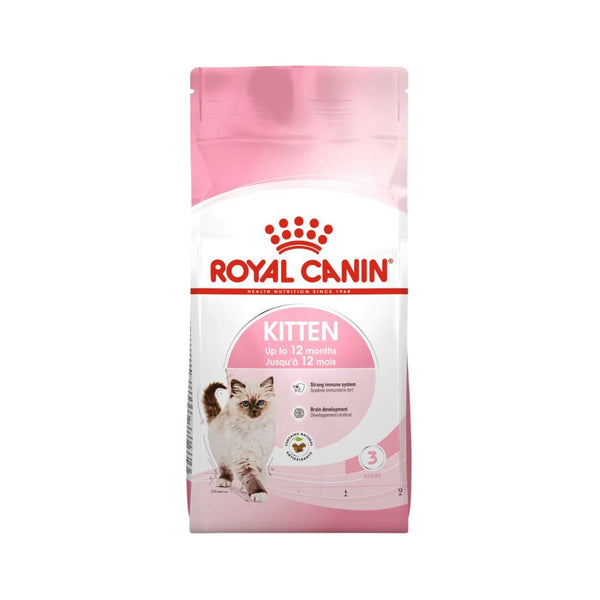 Royal Canin Kitten Dry Food - Front Bag 
