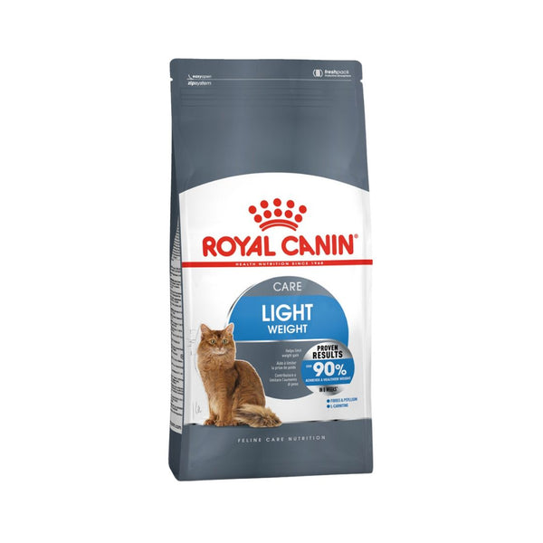 Royal Canin Light Weight Care Adult Dry Cat Food - Precise nutrition for weight management and overall health, Front bag 