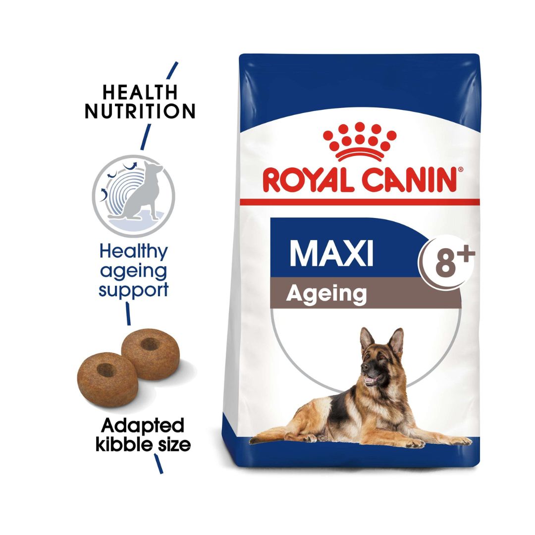 Royal Canin Maxi Ageing 8+ Dog Dry Food - Nutritions