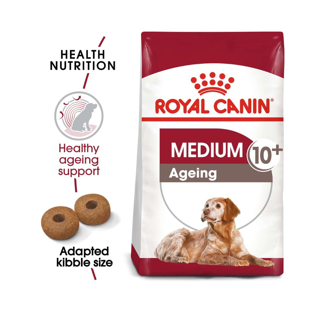 Royal Canin Medium Ageing 10+ Dog Dry Food - Health Nutrition