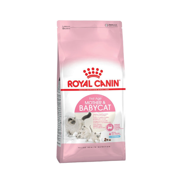 Royal Canin Mother &amp; Babycat Dry Cat Food - Front bag 