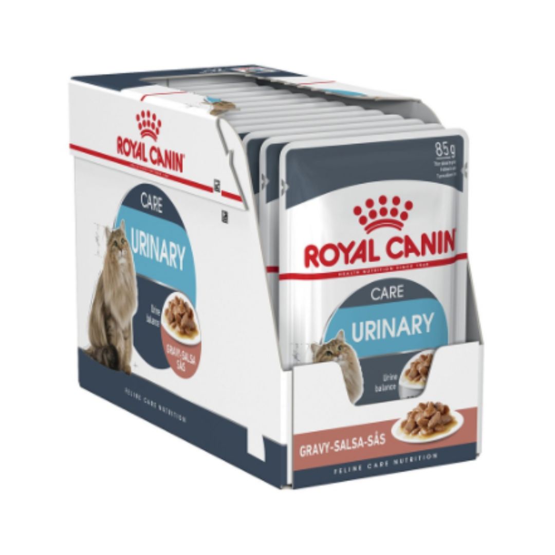 Royal Canin Urinary Care in Gravy Wet Cat Food - Full Box