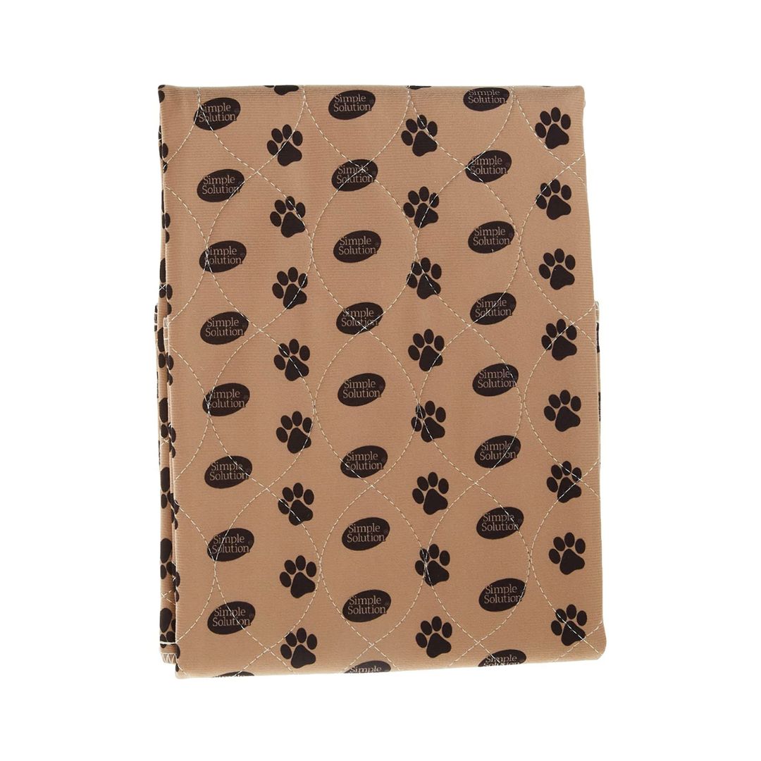 Perfect for puppies or dog households, Simple Solution Washable Dog Pads protect your floors, making accidents easy to clean up.