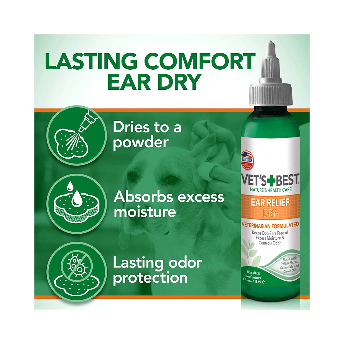 Vet's Best Ear Relief Dry for Dogs - product image 3