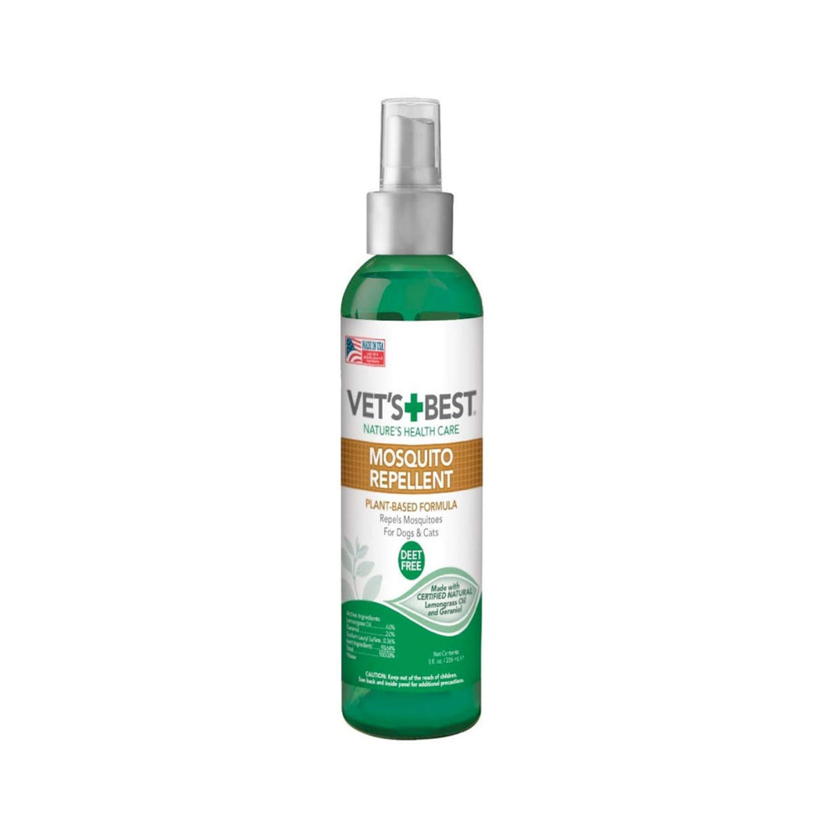 Vet's Best Mosquito Repellent Spray for Dogs and Cats 8oz