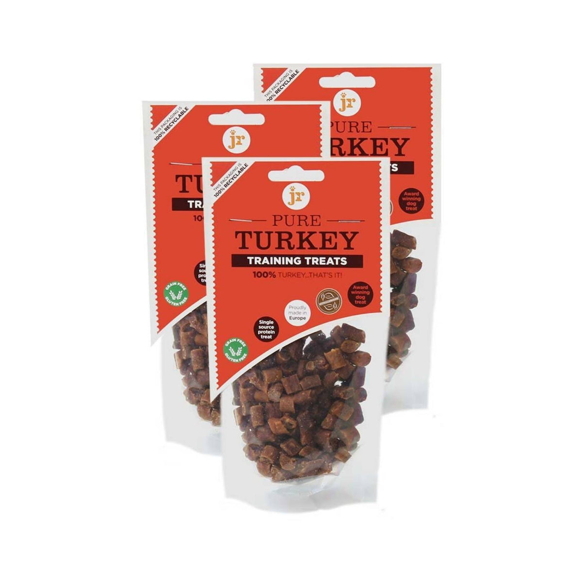 JR Pet Products Pure Turkey Dog Training Treats 85g.