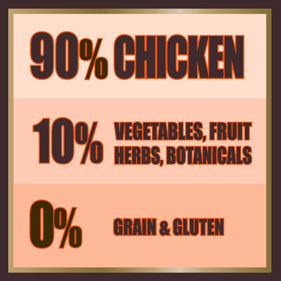 Displays feeding instructions, nutritional details, and ingredient transparency.