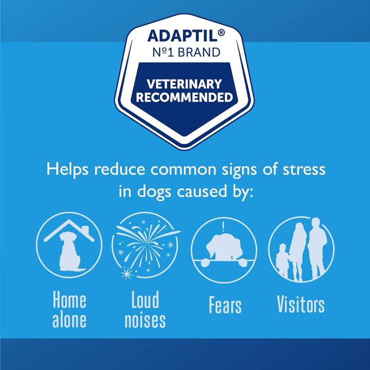 Image of ADAPTIL Dog Calm Refill - 48ml for continuous calming support with ADAPTIL Calm Home Diffuser.