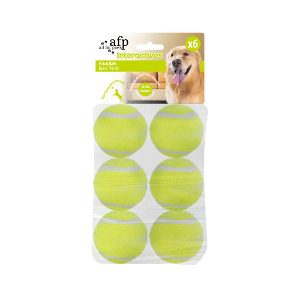 All For Paws Fetch balls 6-pack Dog Toys!