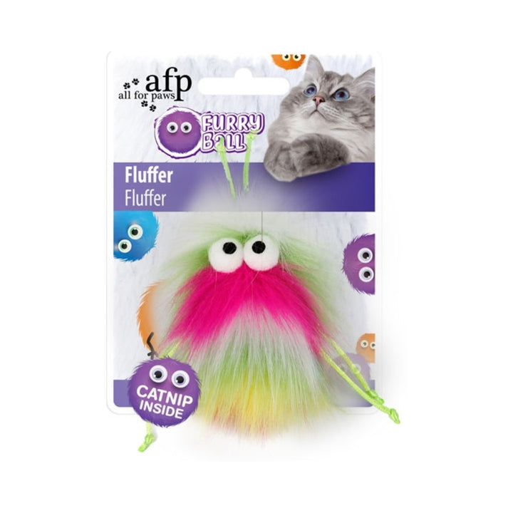 All For Paws Fluffer Cat Toy Pink Color