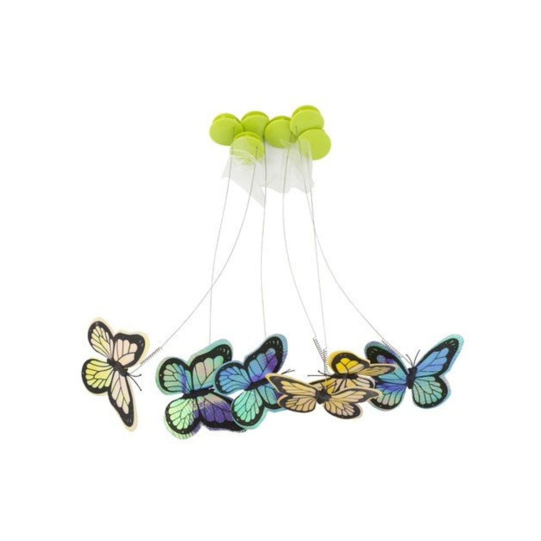 All For Paws Flutter Butterfly Replacements Cat Teaser Toy is an enjoyable, interactive plaything that mimics your cat's instincts Colors.