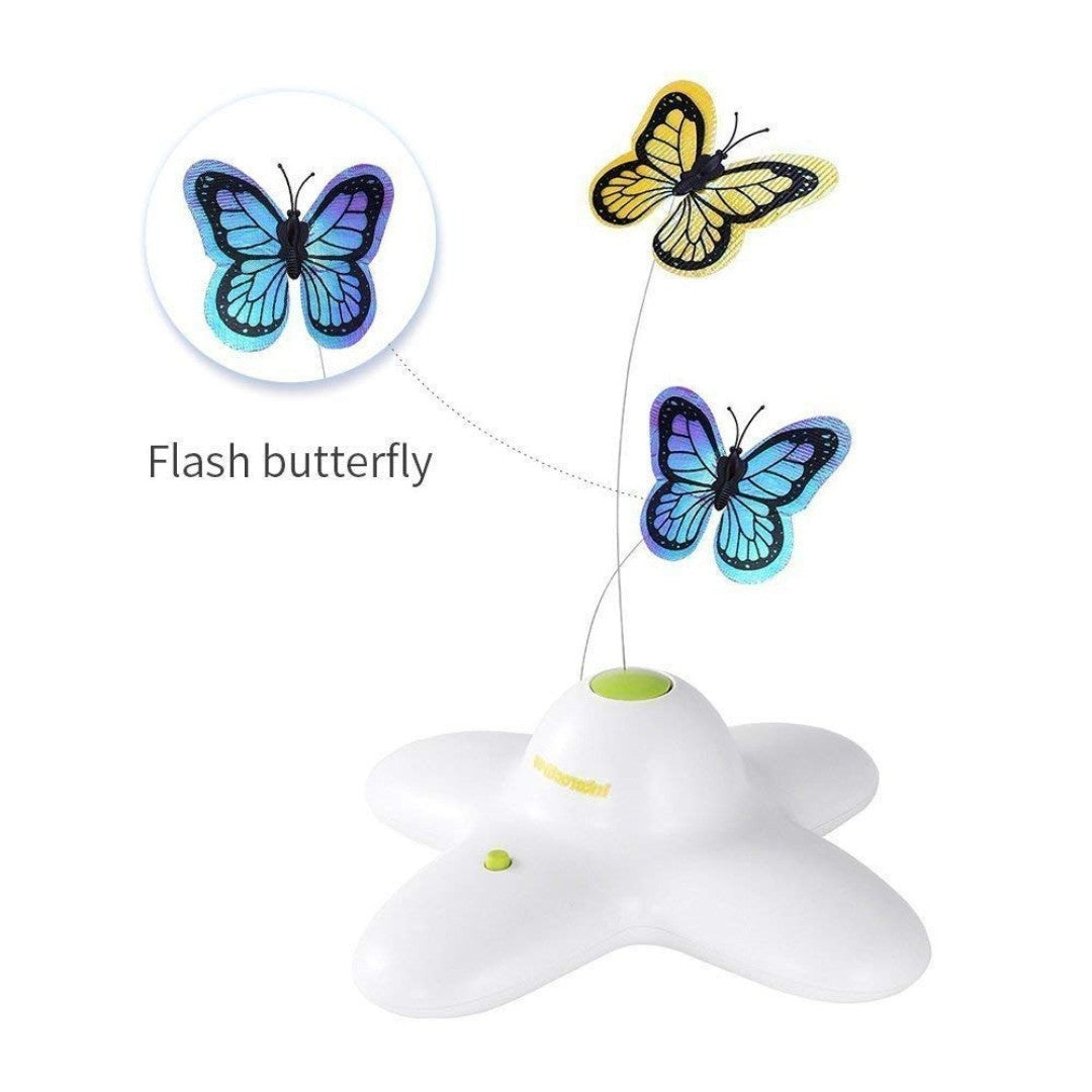 All For Paws Flutter Butterfly Replacements Cat Teaser Toy is an enjoyable, interactive plaything that mimics your cat's instincts Flash.