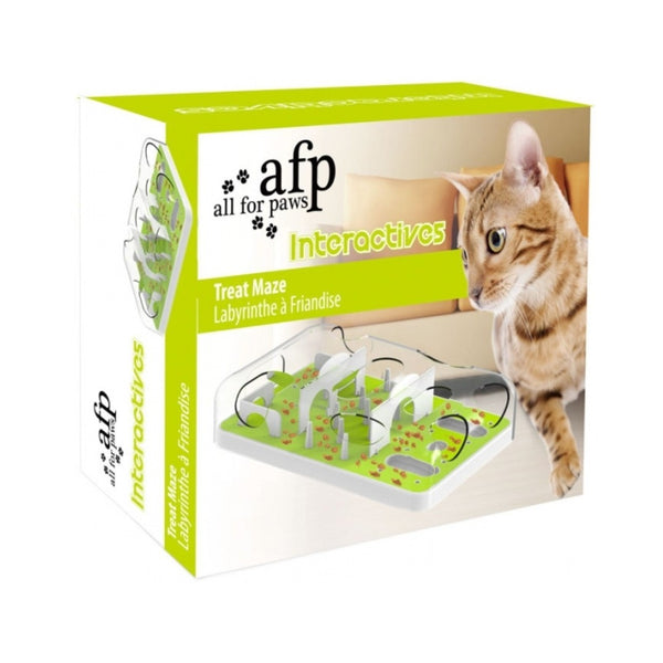 The All For Paws Interactive Cat Puzzle Feeder is an innovative toy that can enhance your pet's playtime experience. It's designed to challenge and engage your cat.