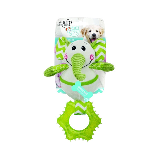The All For Paws Little Buddy Goofy Elephant Dog Toy is a cute and cuddly toy that your furry friend will love.