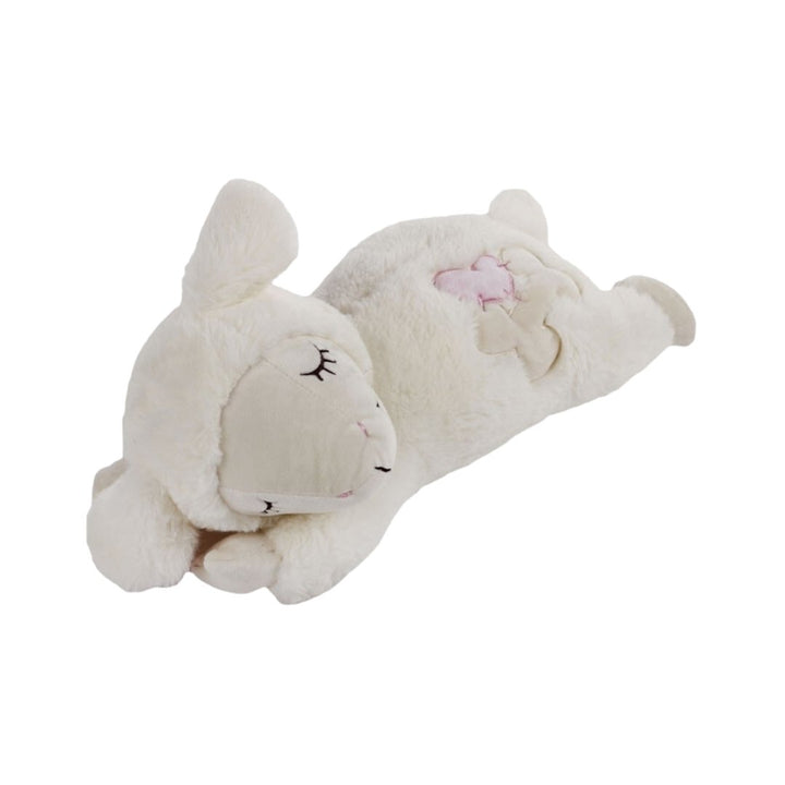 The All For Paws Little Buddy Heart Beat Sheep Dog Toy is designed to provide comfort to puppies who experience separation anxiety - Full.