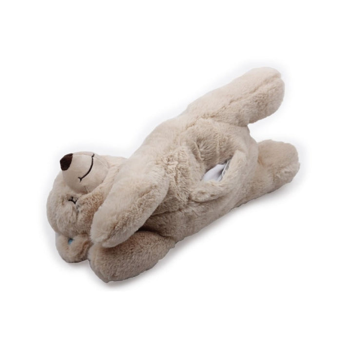 All For Paws Little Buddy Warm Bear Dog Toy is designed to provide your pet warmth and comfort. Warm up the bag of tourmaline in a microwave and insert it into the toy - Flat. 