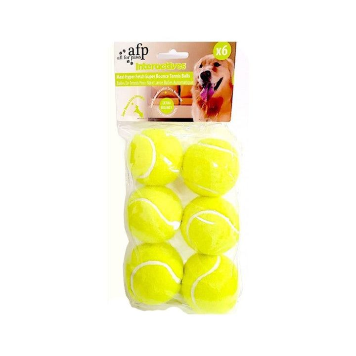 All For Paws Maxi Fetch Super Bounce Dog Tennis Balls are designed to be super bouncy, ensuring that you and your dog can enjoy hours of playtime together.
