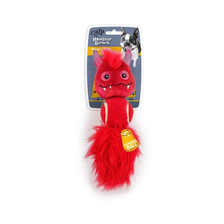 All For Paws Monster 3 in One Red Dog Toy. This toy may look scary, but they are also adorable and will make great companions for your furry friend.