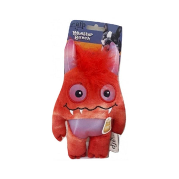 Introducing the All For Paws Monster Red Dog Toys - these cute and spooky squeaker balls are sure to become your furry friend's new favorite playmate.