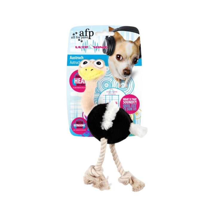 All For Paws Ultrasonic Ostrich S Dog Toy innovative provides squeaky toys without the annoying noise you make. Its ultrasonic squeaker can only be heard by dogs.