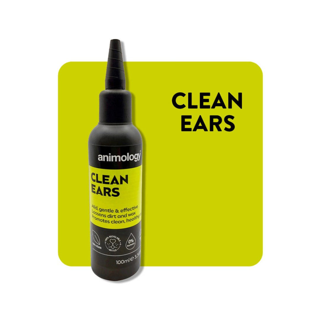 Animology Clean Ears for Dogs is a gentle yet efficient cleaning solution that effectively removes wax, dirt, and other debris from your pup's ears - Full AD. 