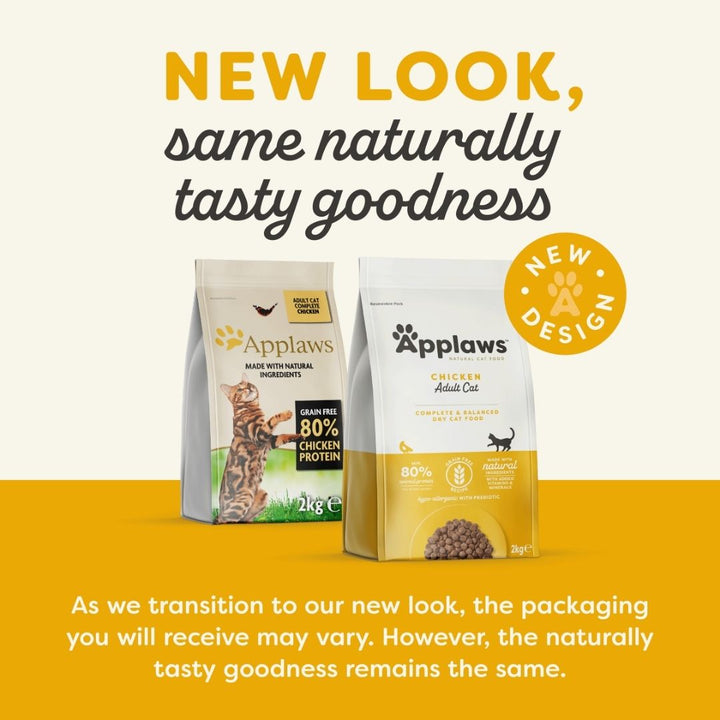 Applaws Chicken Dry Cat Food – High Protein, Allergy-Friendly Nutrition for Adult Cats - New Look