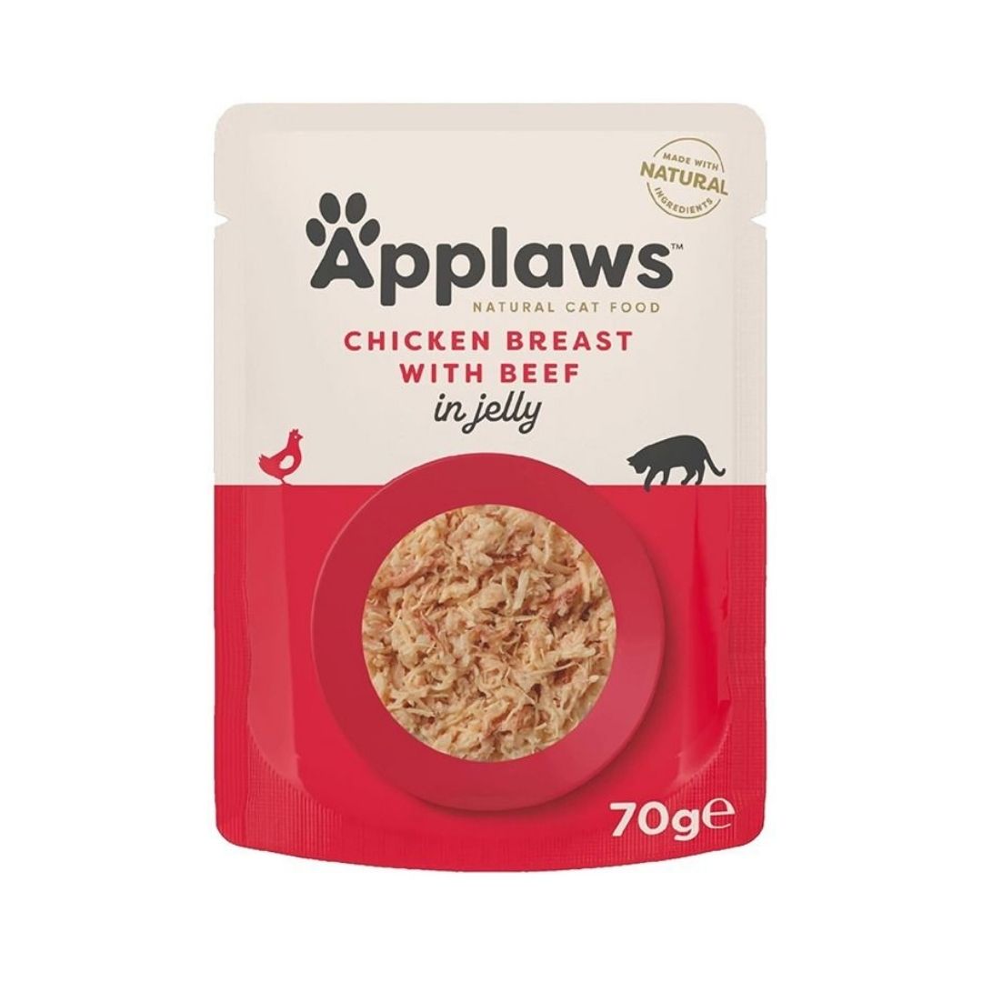 Applaws Chicken with Beef Jelly Wet Cat Food