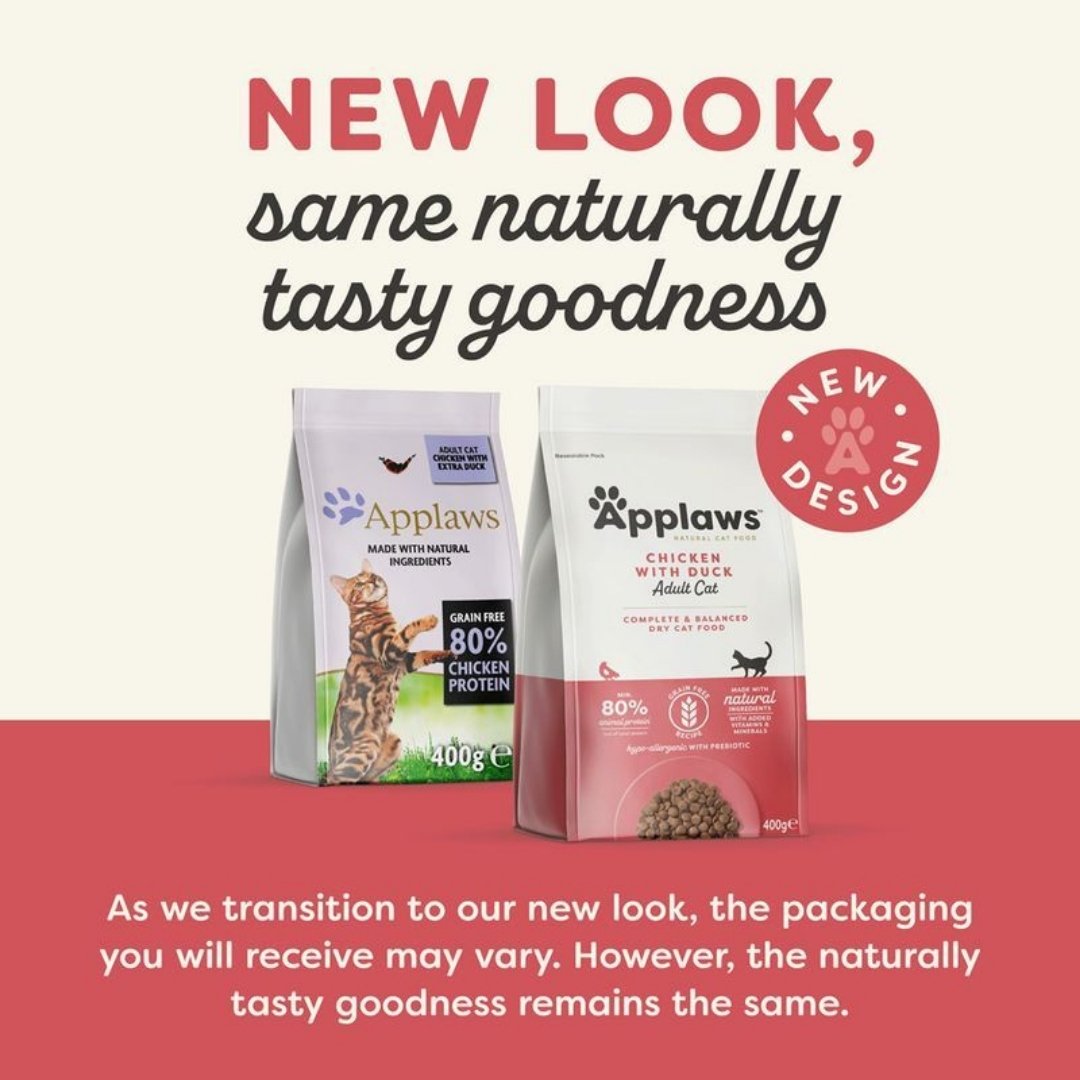 Applaws Cat Chicken & Duck: Premium Grain-Free Dry Cat Food - New Look